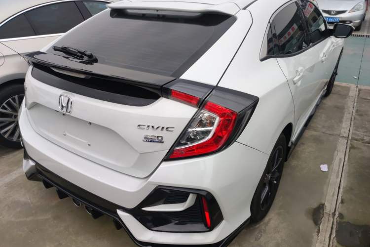 Used Honda Civic 2021 HATCHBACK 220TURBO CVT New Trendsetter Rear Right 45 Deg
