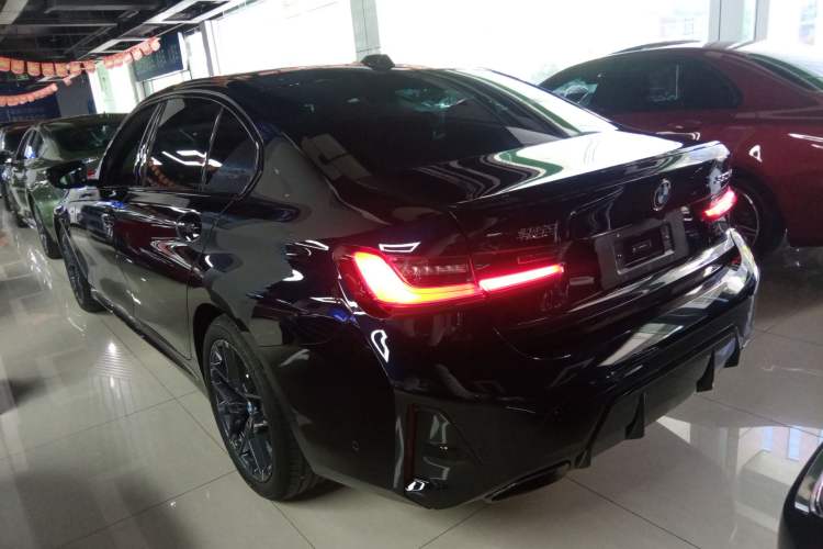 Used BMW 3 Series 2025 330Li M Sport Shadowline Package Rear Left 45 Deg