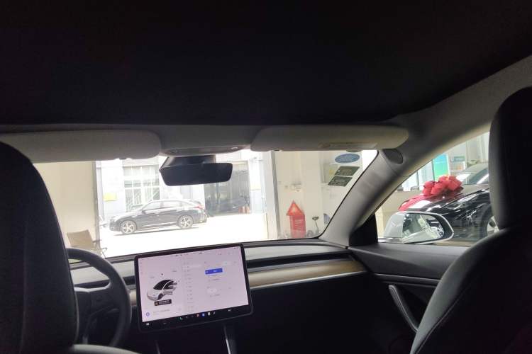 Used Tesla Model 3 2019 Standard Range Rear-Wheel Drive Upgraded Version (52 kWh) Headliner