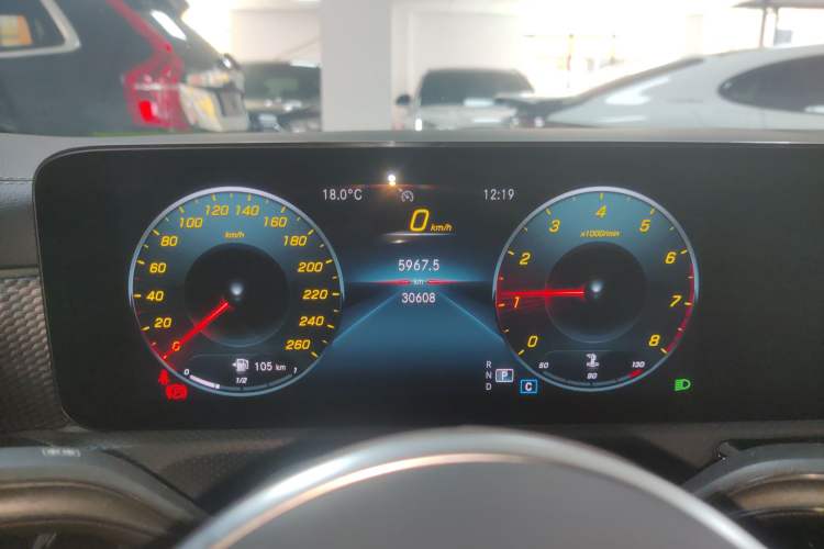Used Mercedes-Benz A-Class 2022 Restyled A 200 L Sport Sedan Fashion Version Instrument Cluster