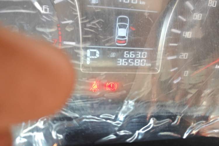 Used GAC Trumpchi GS4 2017 200T G-DCT Two-Wheel Drive Comfort Edition Odometer Close Up