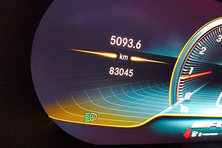 Used Mercedes-Benz GLC 2020 Facelifted GLC 260 L 4MATIC Dynamic Edition Odometer Close Up