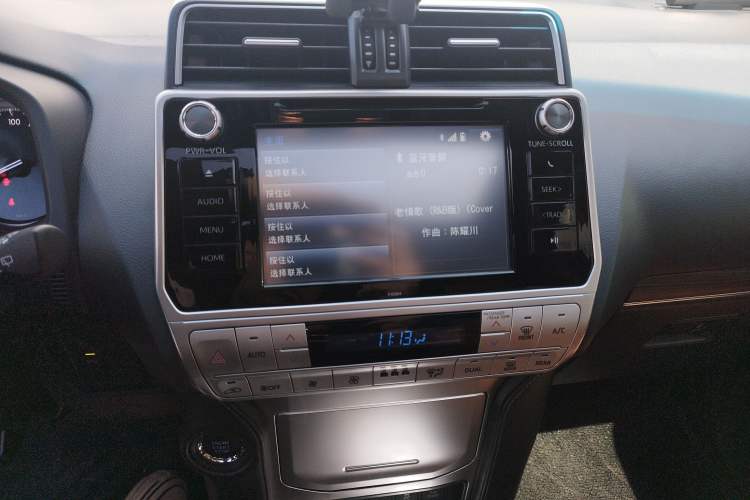 Used Toyota Prado 2018 3.5L Automatic TX-L with Rear-Mounted Spare Tire
