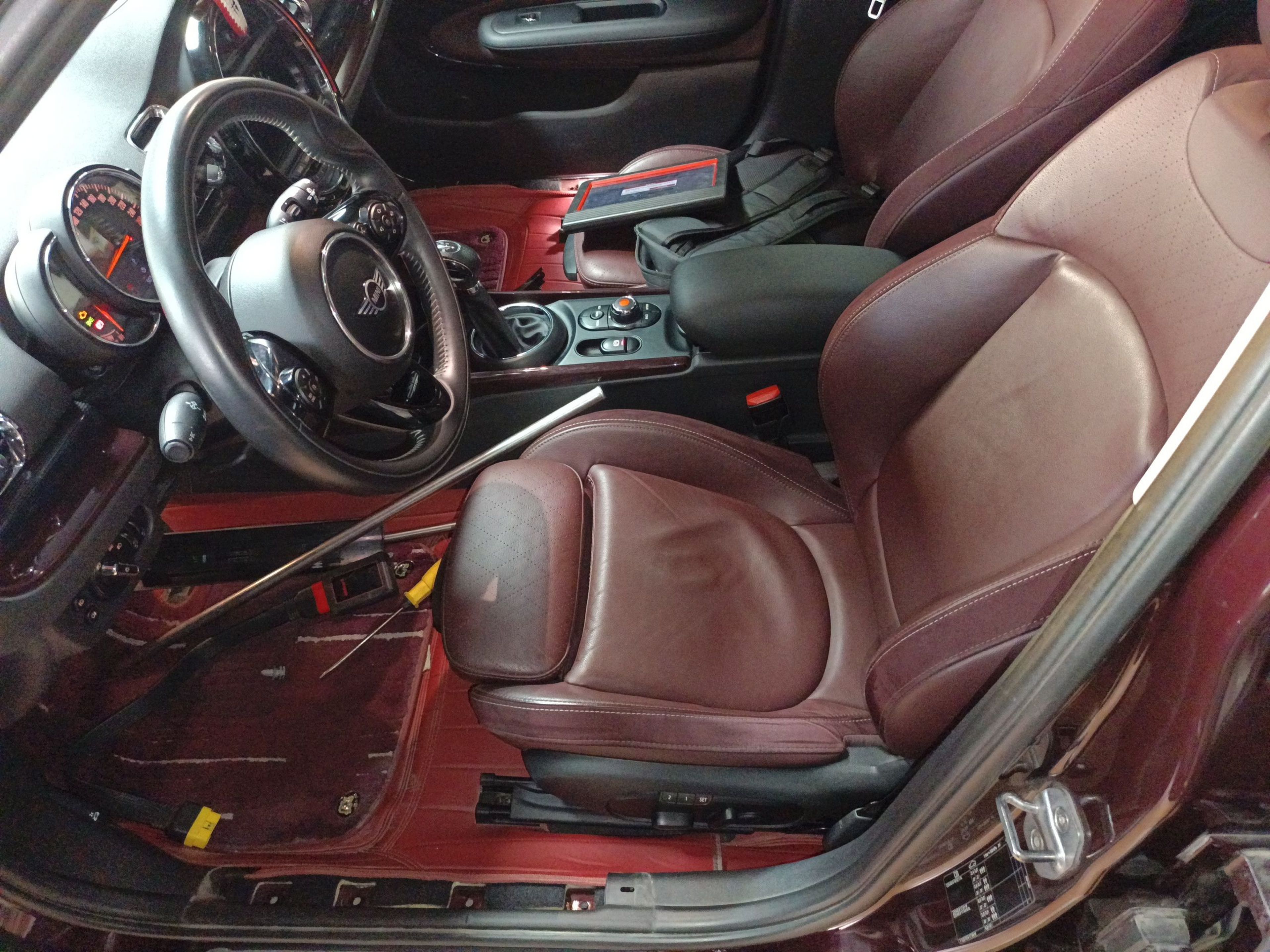 Avant de la voiture
