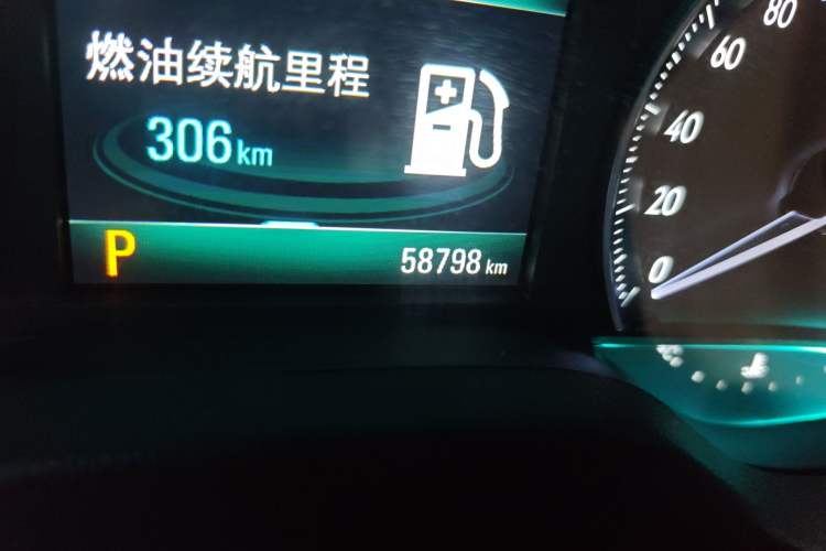 Used Buick GT 2019 18T Automatic Connected Flagship Version China VI Standard Odometer Close Up