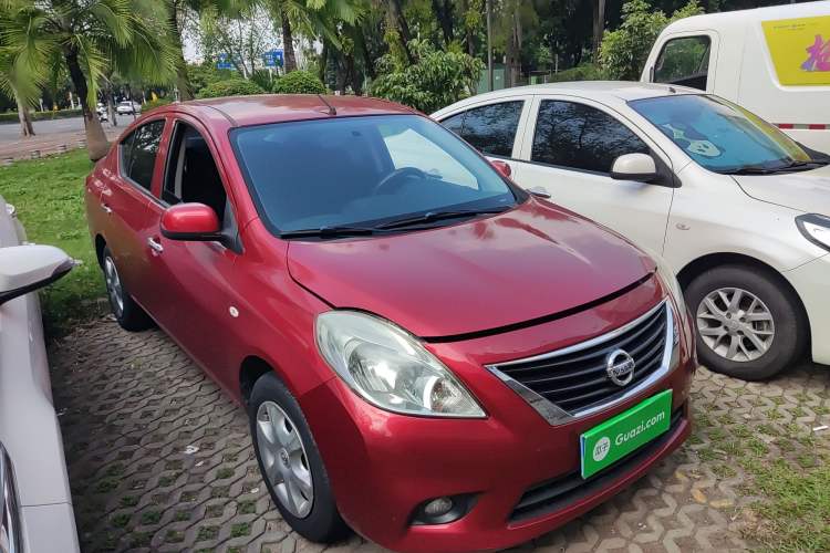 Used Nissan Sunny 2011 1.5XE CVT Comfort Edition Front Right 45 Deg