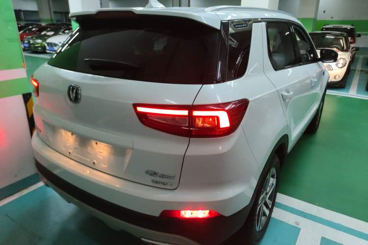 Used CHANGAN CS55 2018 1.5T Automatic Colorful Edition China V Standard Rear Right 45 Deg