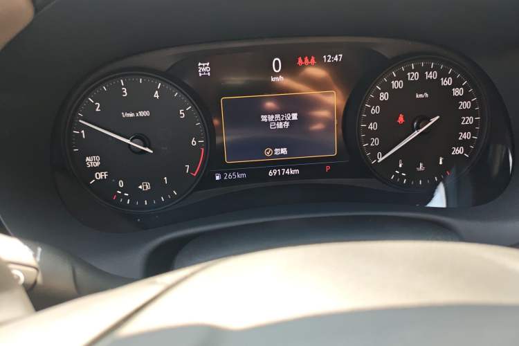 Used Buick Enclave 2022 652T 4x4 Prestige Flagship 7-Seater Instrument Cluster