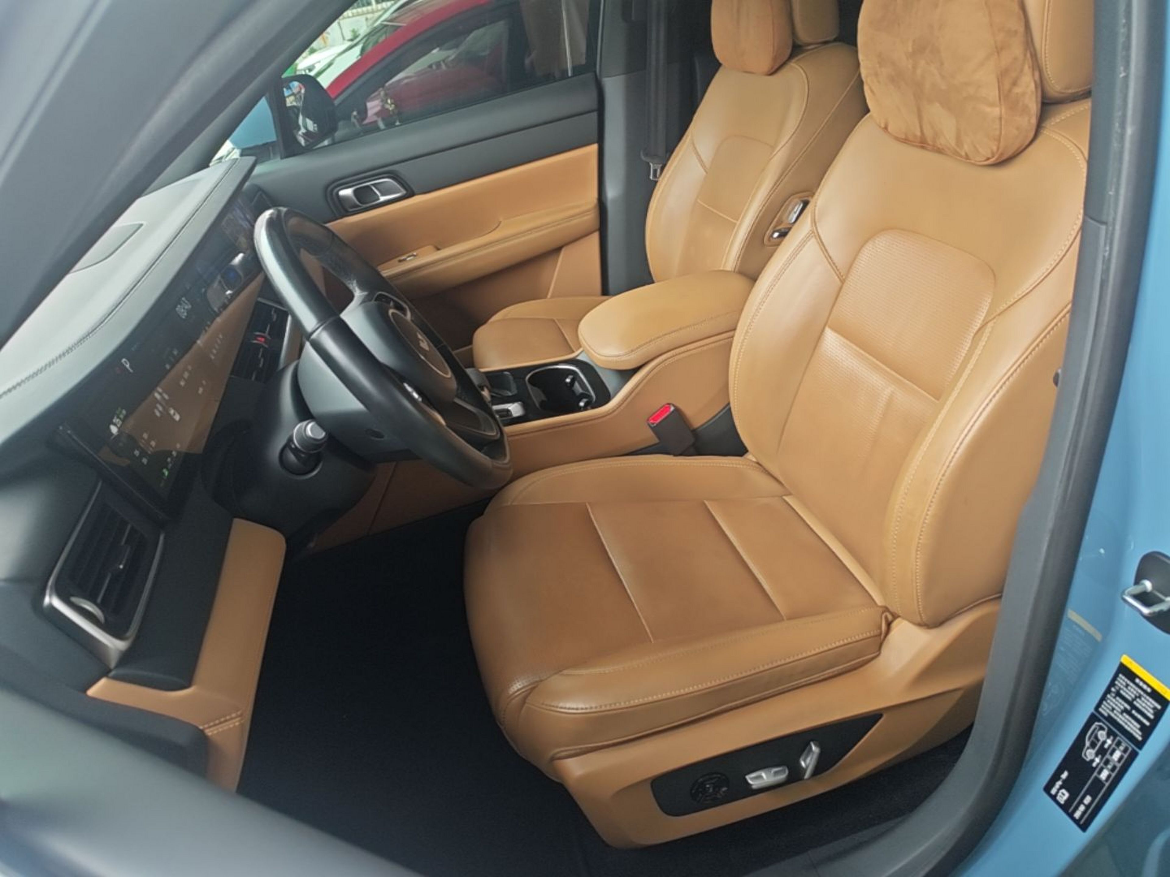 Avant de la voiture
