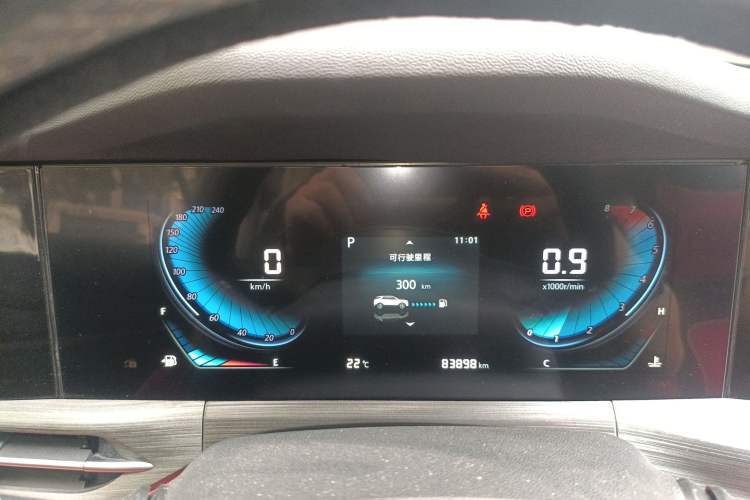 Used CHANGAN CS55PLUS 2021 Blue Whale Edition 1.5T DCT Prestige Model Instrument Cluster