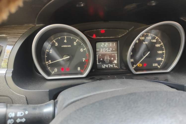 Used Zotye T600 2014 1.5T Manual Flagship Version Instrument Cluster