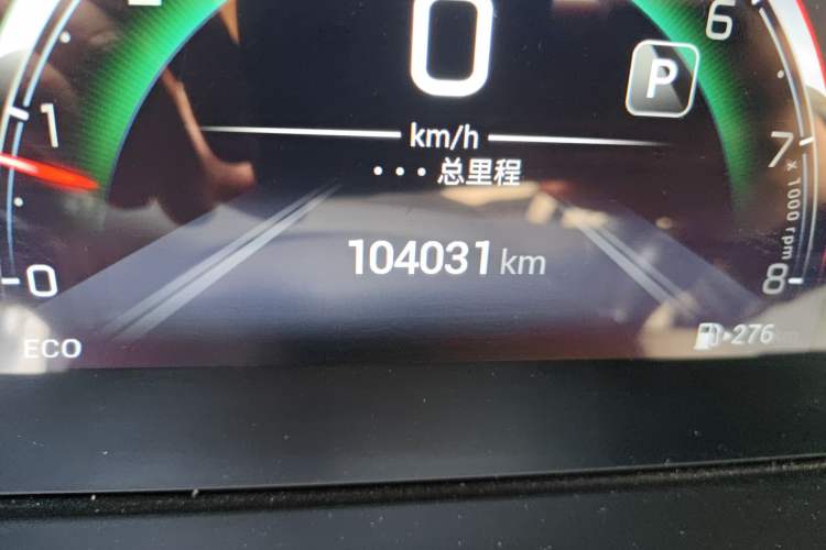 Used GAC Trumpchi M6 2021 270T DCT Prestige Edition (7-seater) Odometer Close Up