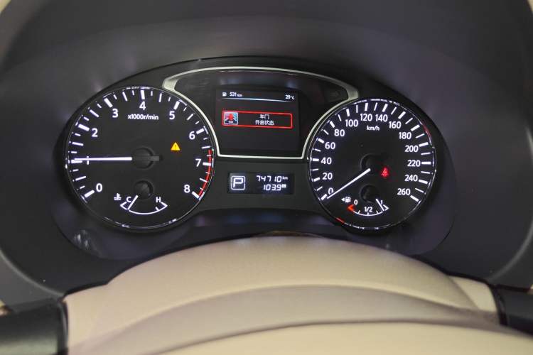 Used Nissan Teana 2018 2.0L XL Smart Upgrade Edition Odometer Close Up