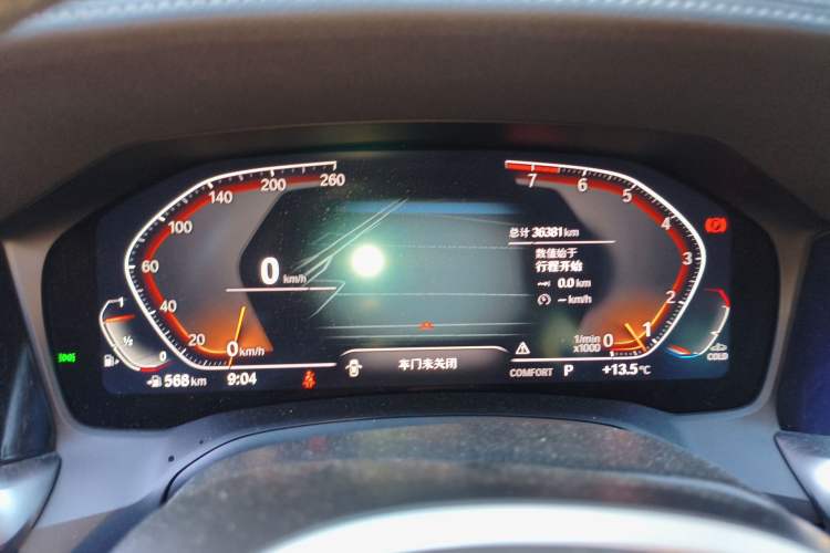 Used BMW 3 Series 2022 325Li M Sport Night Edition Package Instrument Cluster