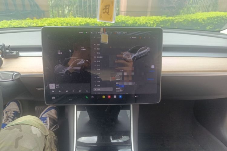 Used Tesla Model 3 2020 Standard Range Rear-Wheel Drive Upgraded Version Audio And AC Panel