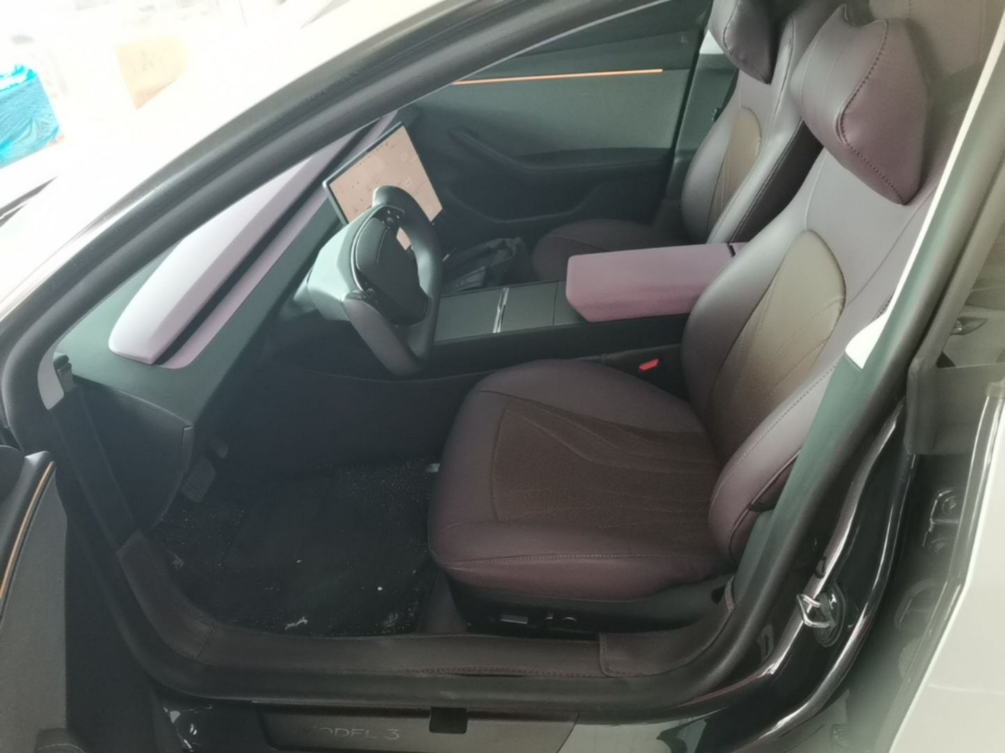 Avant de la voiture