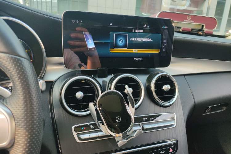 Used Mercedes-Benz C-Class 2021 C 200 L Fashion Edition Sport Version Audio And AC Panel