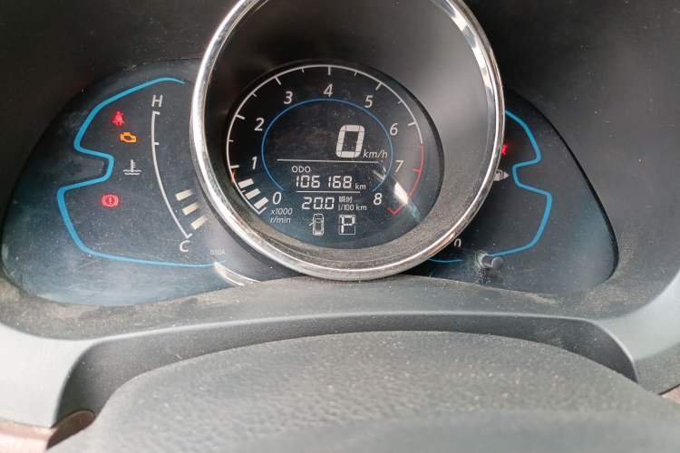 Used Venucia M50V 2017 1.6L XL CVT Luxury Edition Odometer Close Up