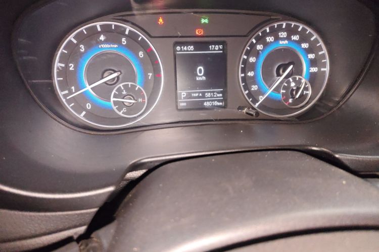 Used Dongfeng Fengon S560 2018 1.8L CVT Prestige Model Odometer Close Up