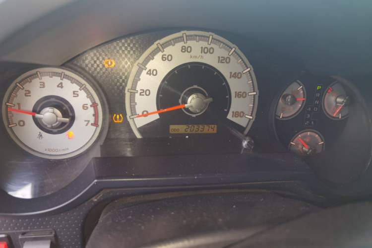 Used Toyota FJ Cruiser 2017 4.0L Dual Airbags Dual Fuel Tanks JBL – Middle East Odometer Close Up