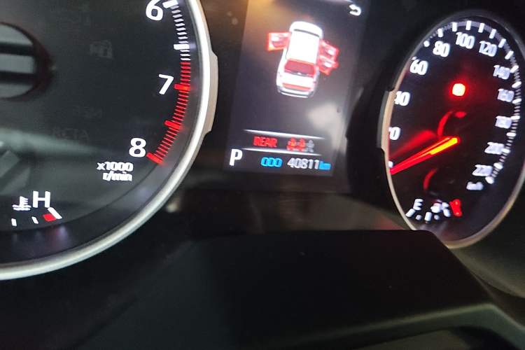 Used Toyota Wildlander 2020 2.0L CVT 4x4 Luxury Edition Odometer Close Up