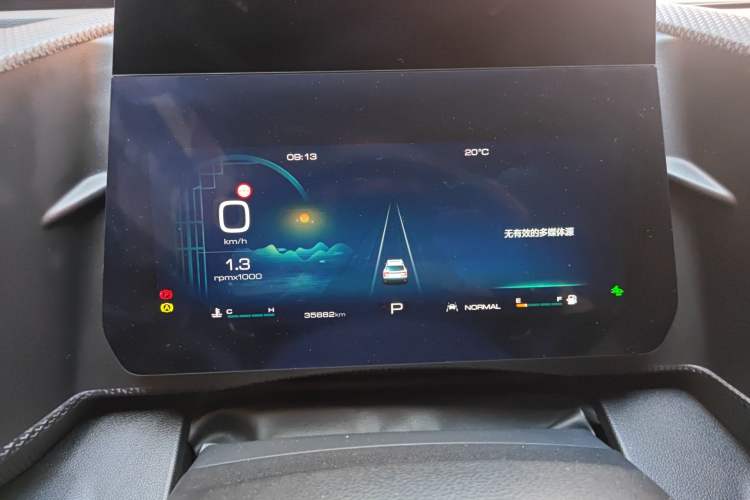 Used Haval DARGO 2021 2.0T DCT Two-Wheel Drive Chinese Mastiff Edition Instrument Cluster