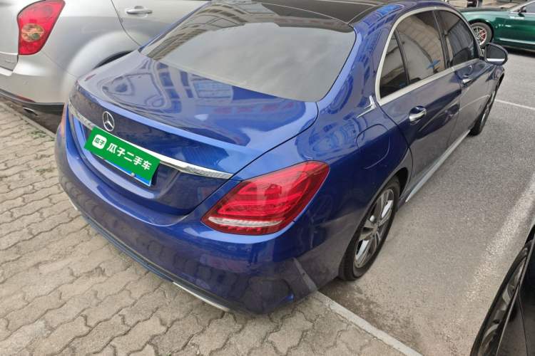 Used Mercedes-Benz C-Class 2017 C 200 L Sport Edition Rear Right 45 Deg