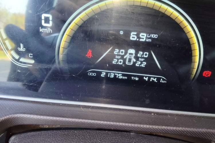 Used BAW Ruisheng Ace M7 2023 2.0L Long Wheelbase Wealth Creation Version 7 Seats Odometer Close Up