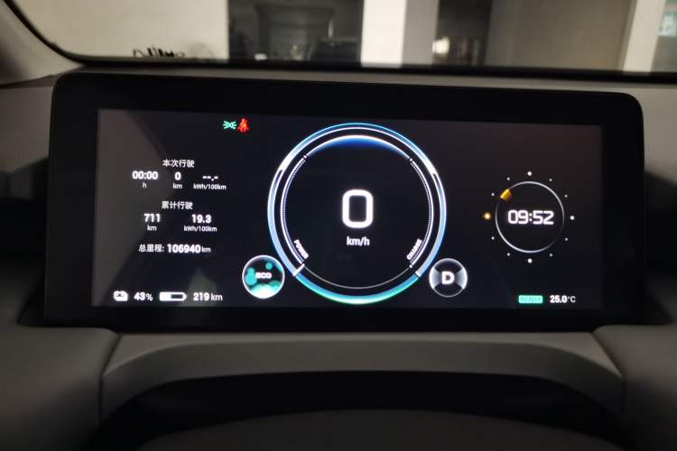 Used AION Y 2023 Plus 510 Enjoy Edition Instrument Cluster