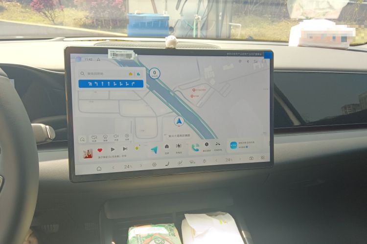 Used BYD Seal 06 New Energy 2025 EV 545KM Flagship Edition Audio And AC Panel