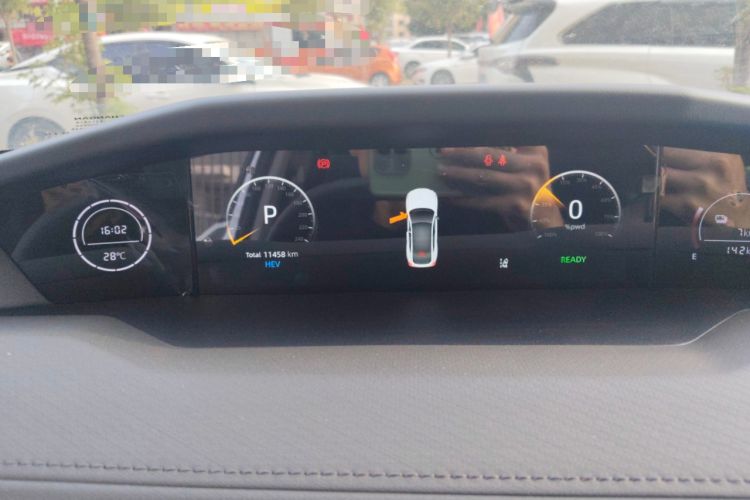 Used CHANGAN UNI-V iDD 2023 Zhidian iDD 1.5T 113km Smart & Fun Version (Rapid Edition) Odometer Close Up