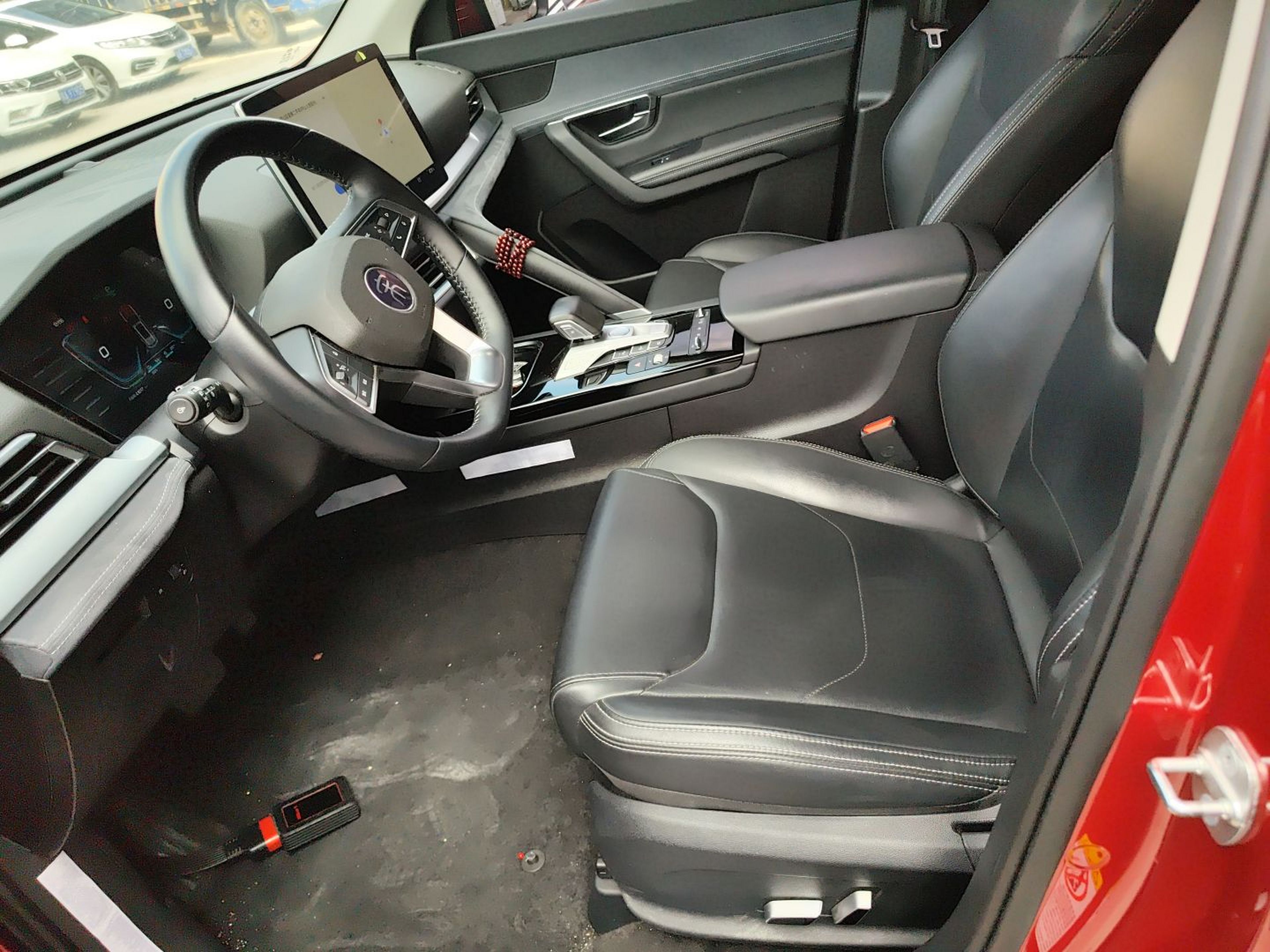 Avant de la voiture