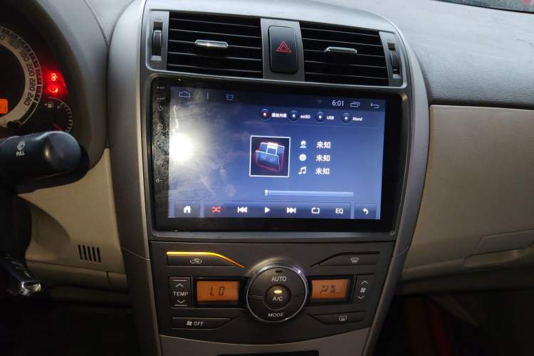 Used Toyota Corolla 2008 1.8L Automatic GL-i Sunroof Special Edition Audio And AC Panel