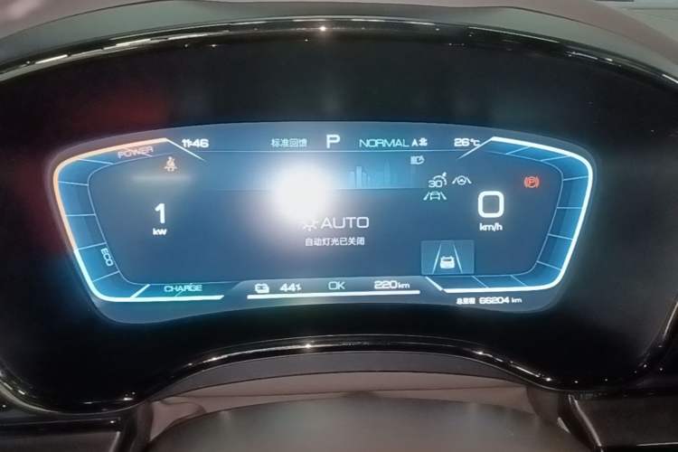 Used BYD Han 2023 EV Champion Edition 506KM Front-Wheel-Drive Premium Model Instrument Cluster