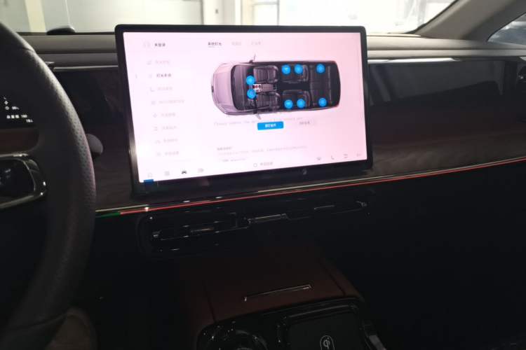 Used GAC Trumpchi E8 New Energy 2024 150km Dragon Roar Starry Night+ Audio And AC Panel