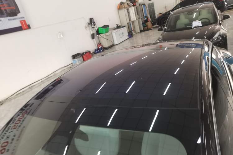 Used Tesla Model 3 2019 Long-Range Rear-Wheel-Drive Version Roof