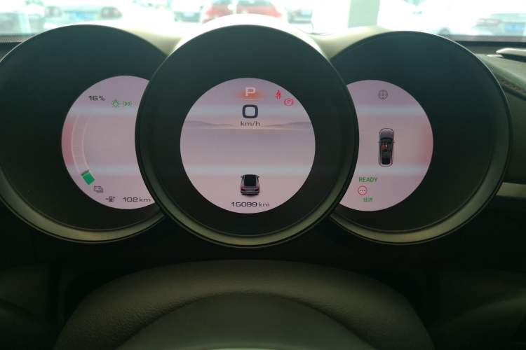 Used ORA Lightning Cat 2024 Dark Night Edition 555km Prestige Version Instrument Cluster