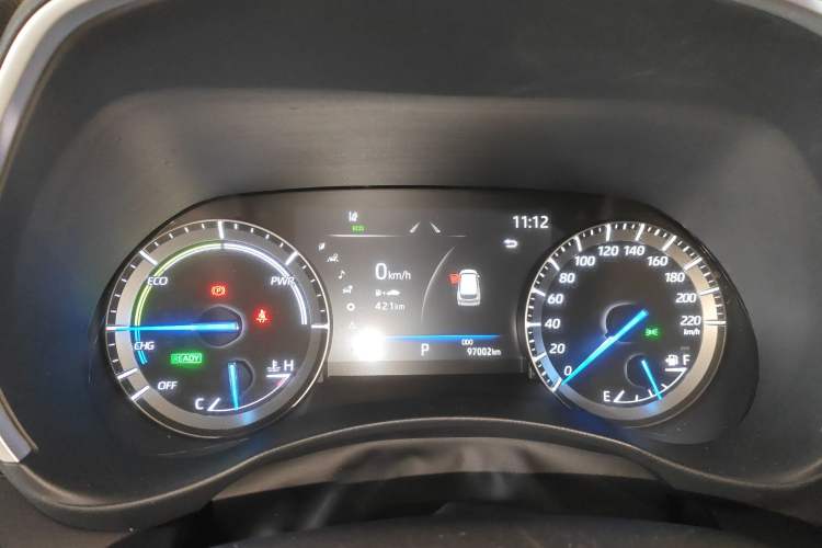 Used Toyota Highlander 2022 Dual-Engine 2.5L Four-Wheel Drive Prestige Version 7 Seats Instrument Cluster