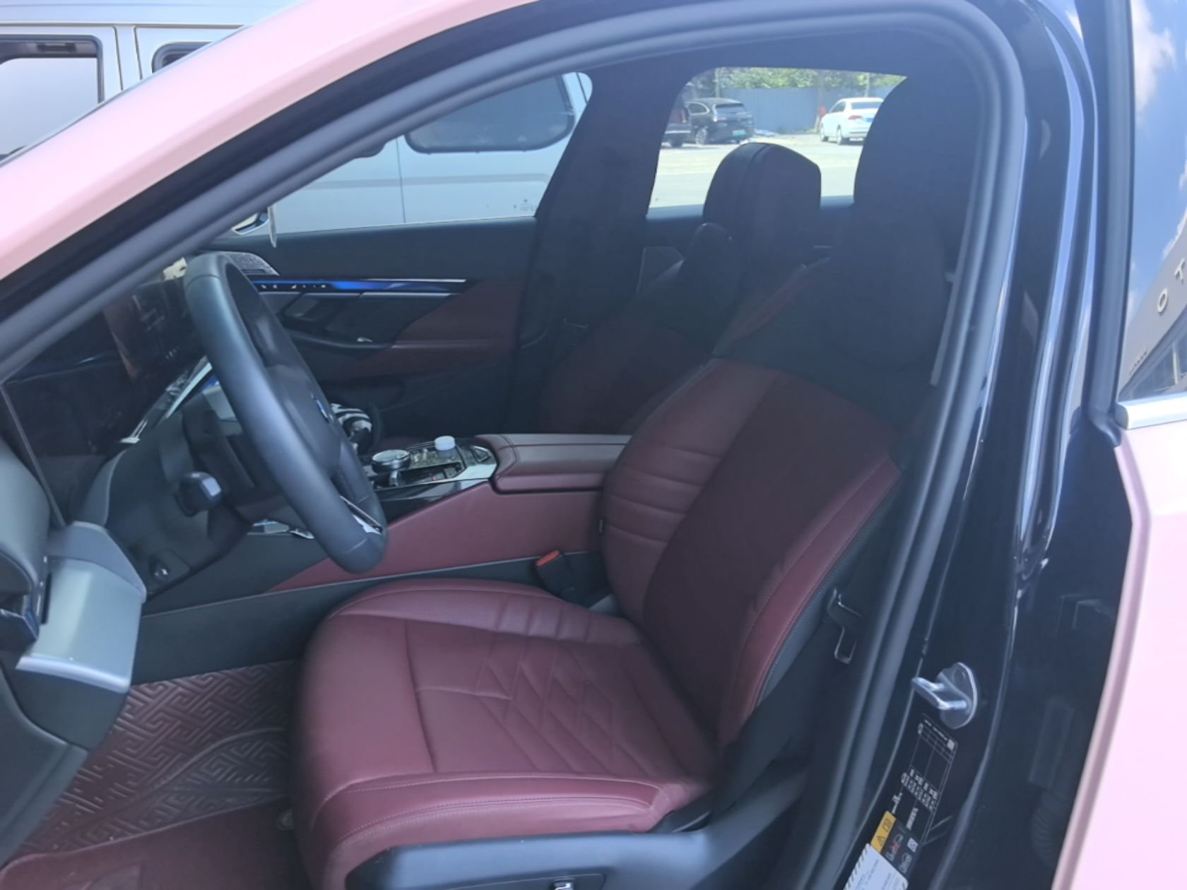 Avant de la voiture