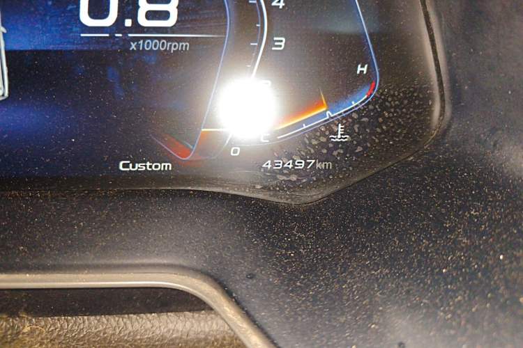 Used CHANGAN OSHAN X7 2020 1.5T Automatic Parking with Facial Recognition – Spacey & Carefree Edition Odometer Close Up