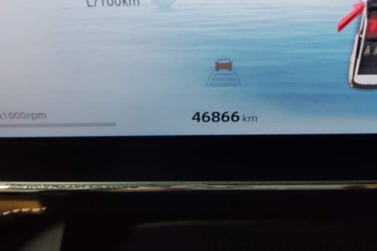 Used Geely Auto FX11 2023 1.5TD DCT Prestige Edition Odometer Close Up