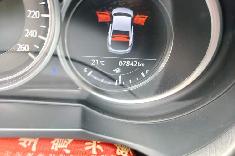 Used Mazda Atenza 2020 2.5L Skyline Sport Edition Odometer Close Up