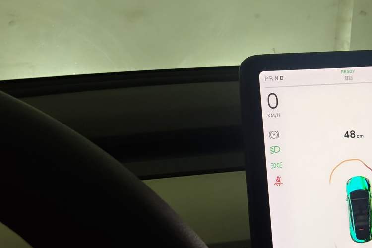 Used Tesla Model Y 2021 Long-Range All-Wheel-Drive Version 3D7 Instrument Cluster