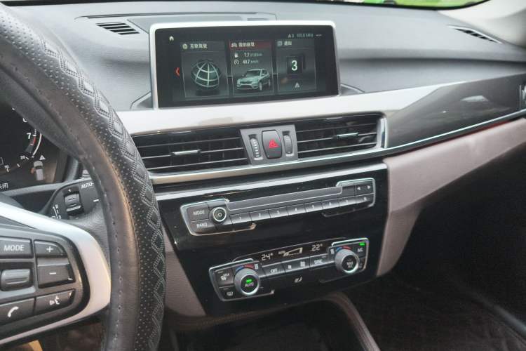 Used BMW X1 2019 xDrive20Li Luxury Model Audio And AC Panel