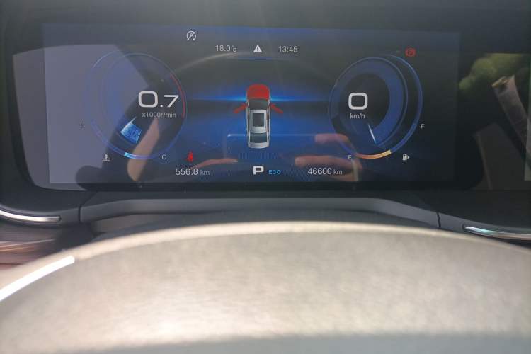 Used GAC Trumpchi GA6 2019 270T Automatic Prestige Edition Odometer Close Up