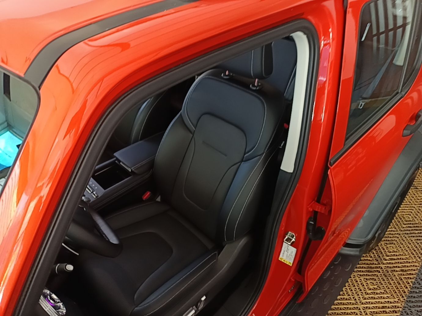 Avant de la voiture