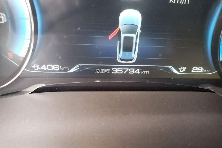 Used BYD Song New Energy 2019 Song DM 1.5TID Smart Connect Sharp Edition Odometer Close Up