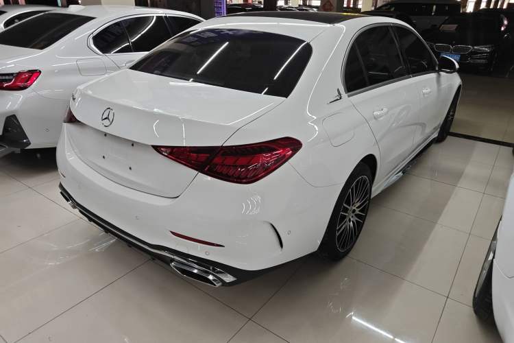 Used Mercedes-Benz C-Class 2023 Restyled C 260 L Sport Edition Rear Right 45 Deg