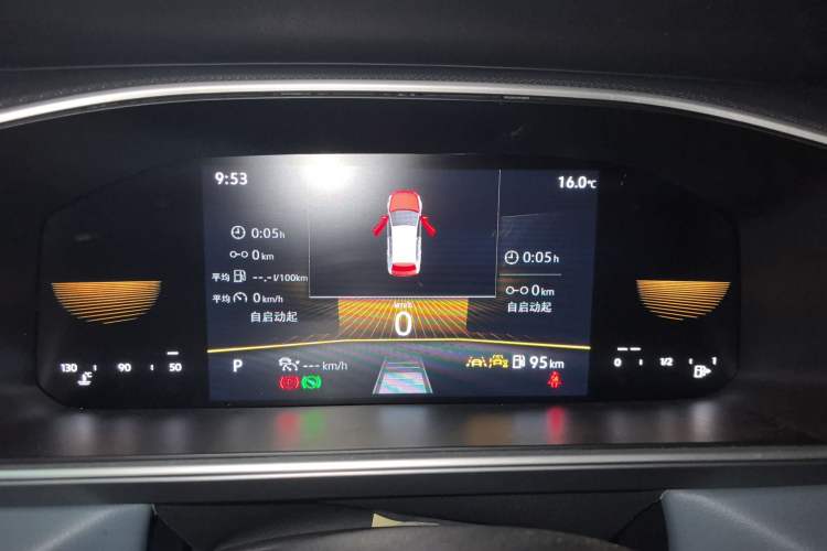 Used Volkswagen Tharu 2024 300TSI Two-Wheel-Drive Moonlight Edition Instrument Cluster