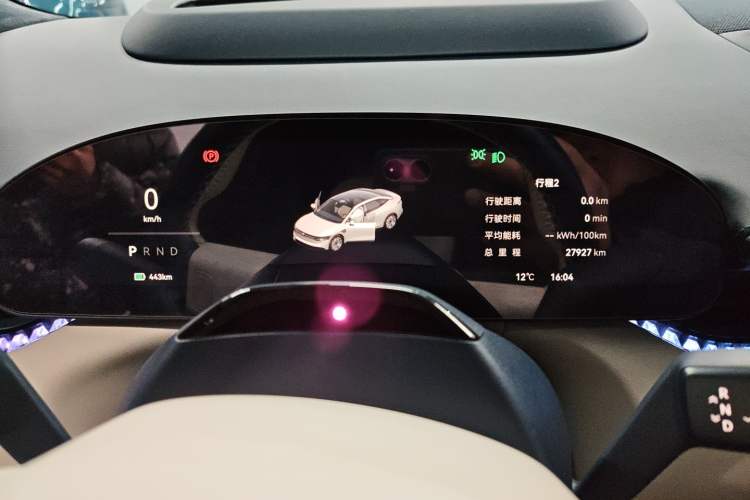 Used Zeekr 007 2025 Rear-Drive Intelligent Driving Version 75 kWh Instrument Cluster